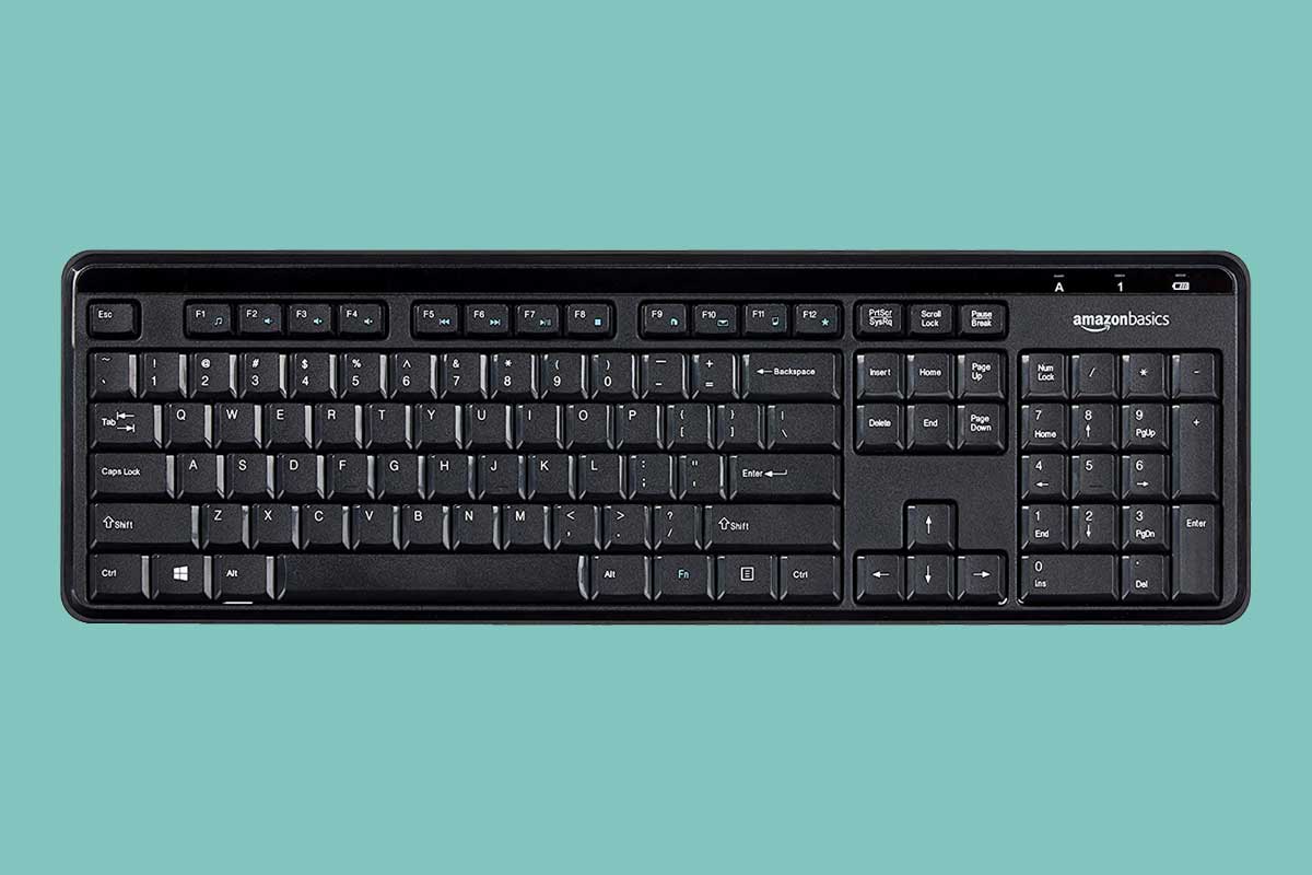 amazon basics wireless keyboard