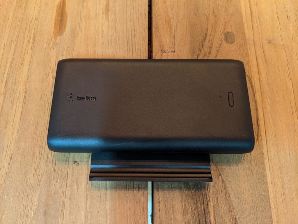 Belkin with stand