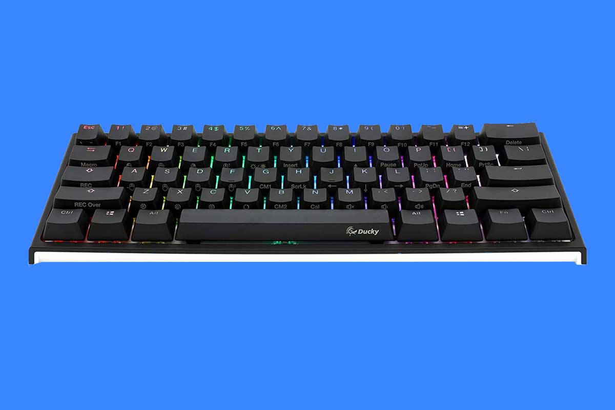 Ducky One 2 ミニ ピュアホワイト - RGB 60% - Cherry MX サイレント