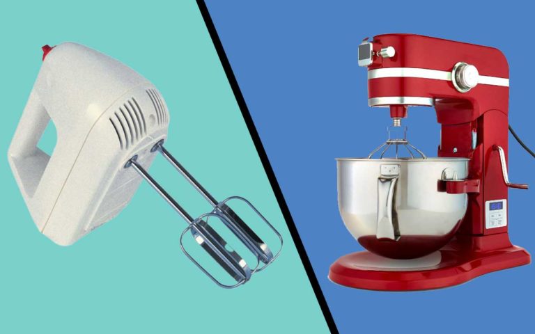 Difference Between Hand-Mixer and Stand Mixer