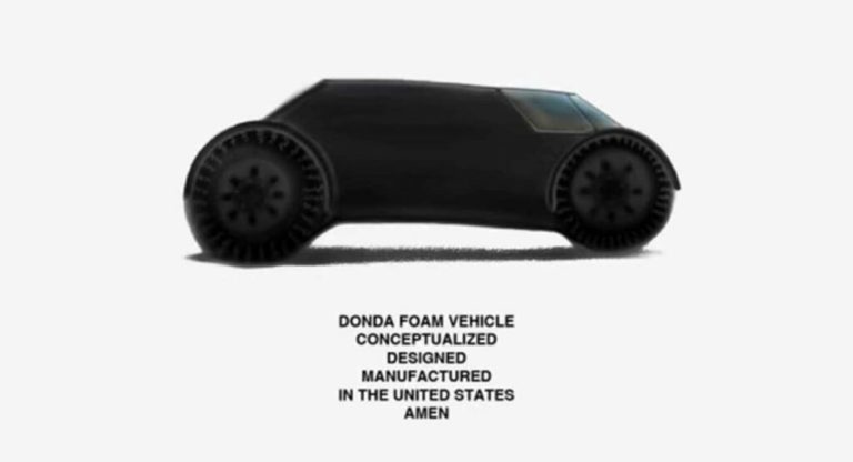 Donda Foam Vehicle