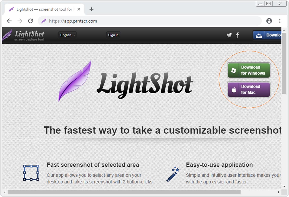 Lightshot Screenshots for Windows