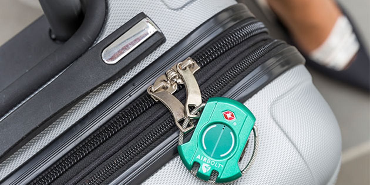 airbolt luggage lock