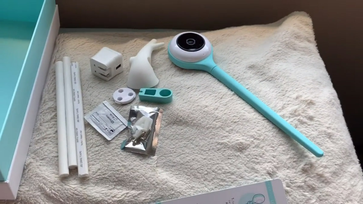 Reviewing Lollipop Smart Baby Monitor in person